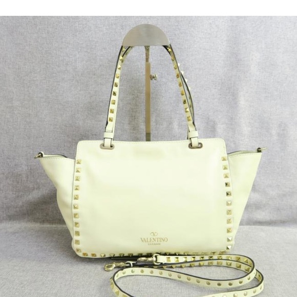 VALENTINO SMALL ROCKSTUD DOUBLE HANDLE BAG - Picture 3 of 8